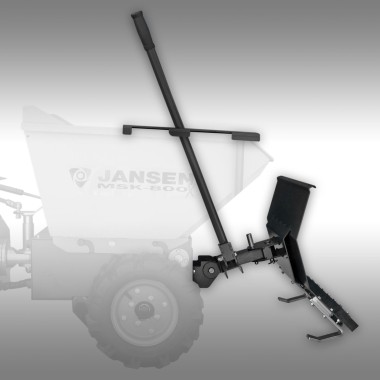 Lame à neige pour brouette électrique Jansen MSK-800X 2