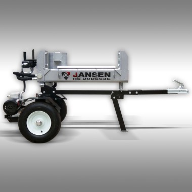 Fendeuse horizontale électrique Jansen HS-20DS63E – Double effet – 20 tonnes – 60 cm – 400 V