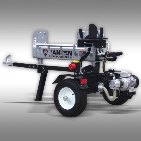 Fendeuse horizontale électrique Jansen HS-20DS63E – Double effet – 20 tonnes – 60 cm – 400 V