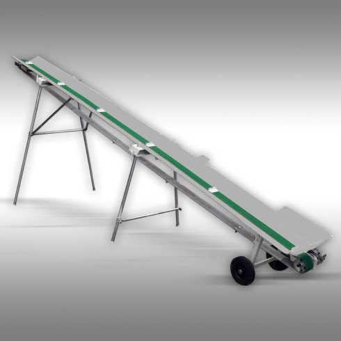 Convoyeur à bois Jansen FB-500 – 5 m – 230V – bûches et bois de chauffage