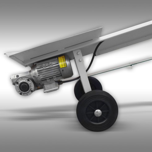 Convoyeur à bois Jansen FB-500 – 5 m – 230V – bûches et bois de chauffage